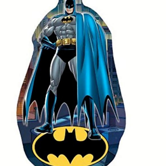 OFFICIAL BATMAN LOGO DC COMICS CAPE BATH BEACH TOWEL NEW WITH TAGS